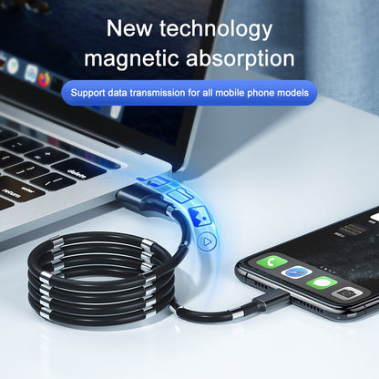 Fast Charge Magnetic Data Cable