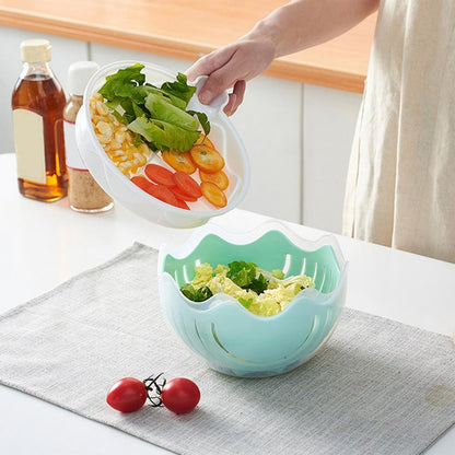 3 In1 Multifunction Fruit & Vegetable Cutting Bowl