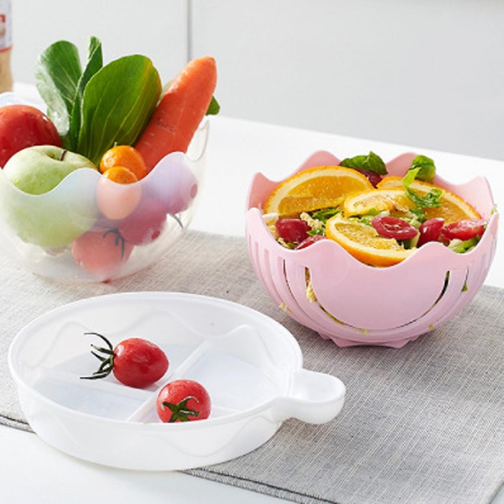 3 In1 Multifunction Fruit & Vegetable Cutting Bowl