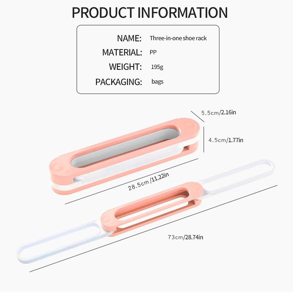 3 in 1 Shoes Rack