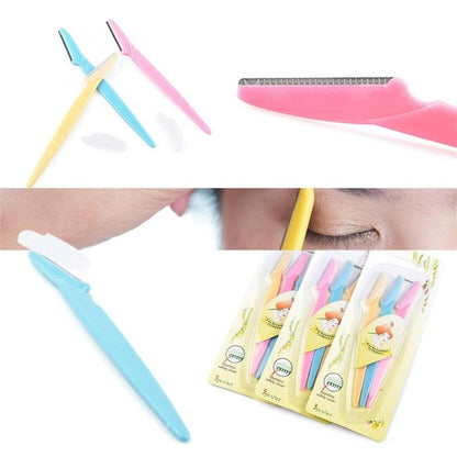 3Pcs/set Portable Eyebrow Trimmer