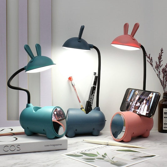 LED Rabbit Table Lamp USB Charging