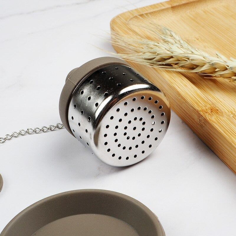 Stainless Steel Reusable Silicone Tea Infuser