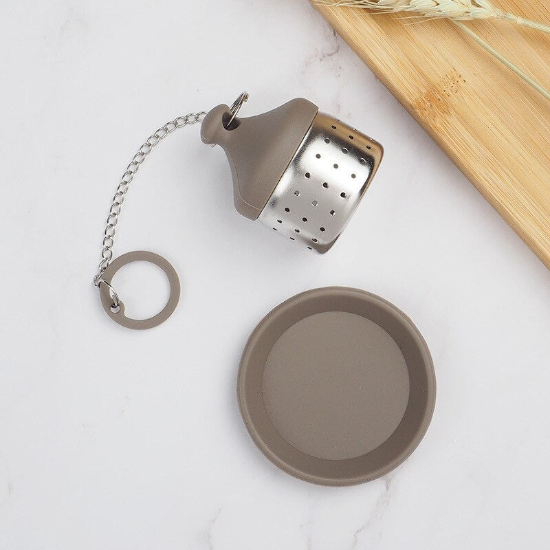 Stainless Steel Reusable Silicone Tea Infuser