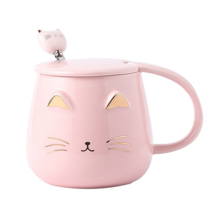 Cat Mustache - Mug