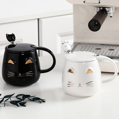 Cat Mustache - Mug