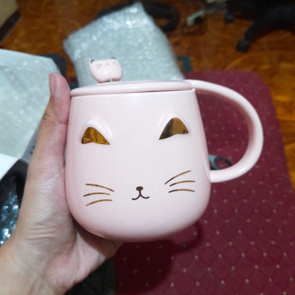 Cat Mustache - Mug