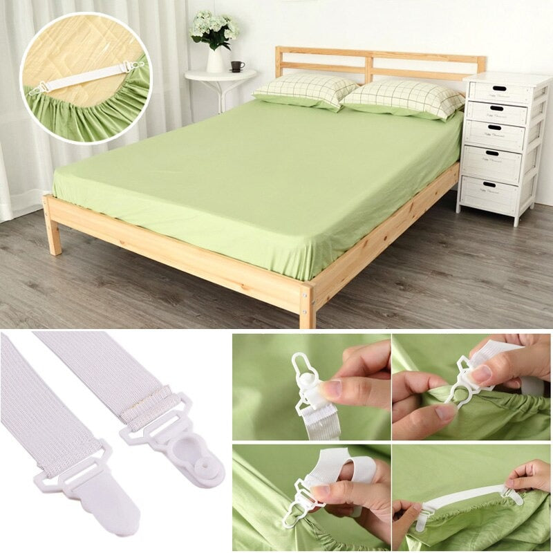 Buy Bed Sheet Holder Set of 4 from Funkyshop24, the Best online shopping website in India, Best Quality, Best Price, Fast Delivery. Visit www.funkyshop24.com