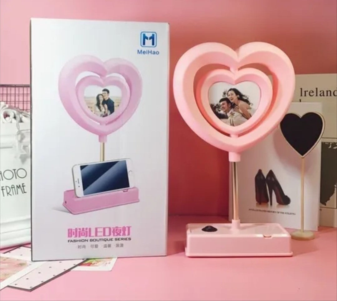 Heart shaped LED Light / Photo Frame