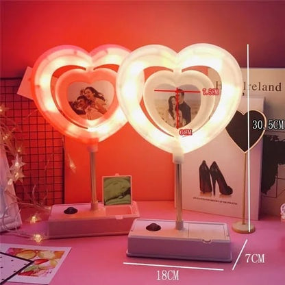 Heart shaped LED Light / Photo Frame