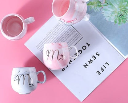 Mr & Mrs Cup Set of 2