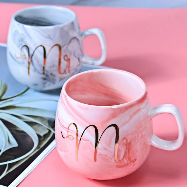 Mr & Mrs Cup Set of 2