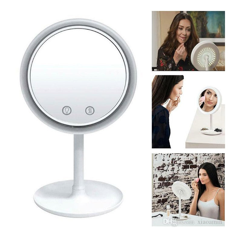 Buy USB Fan with Light & Mirror from Funkyshop24, the Best online shopping website in India, Best Quality, Best Price, Fast Delivery. Visit www.funkyshop24.com