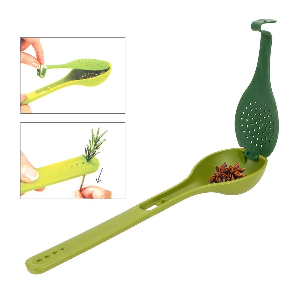 Cooking Spoon & Herb Stripper