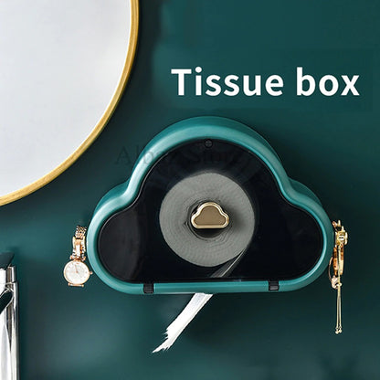 Cloud Shaped Wall Mounted Tissue Box