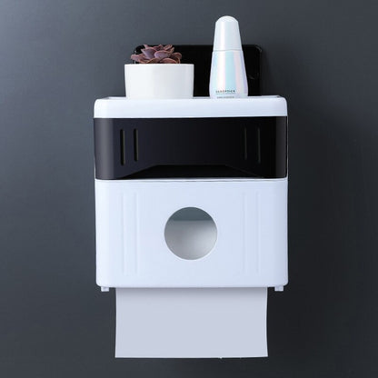 Wall Mounted Tissue Box White