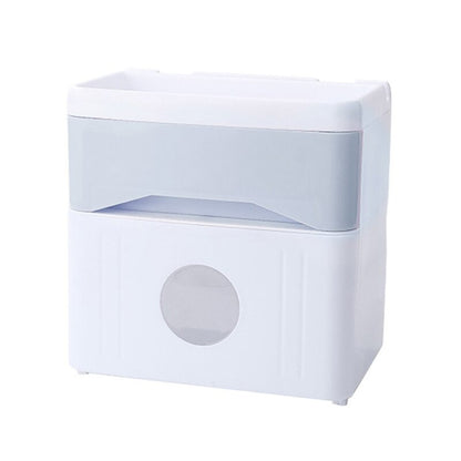 Wall Mounted Tissue Box White