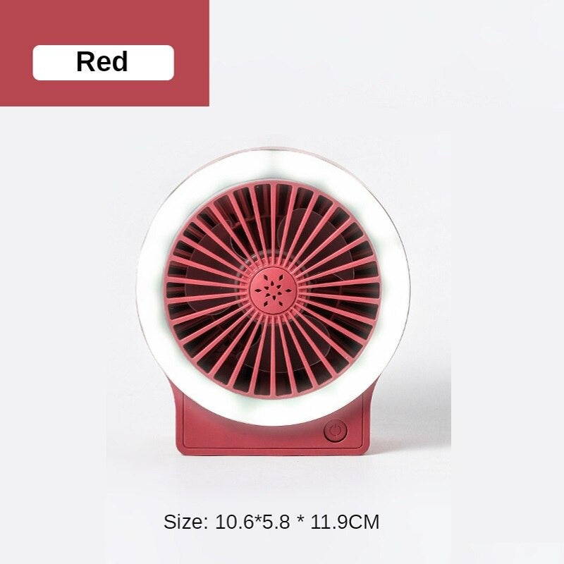 Folding Retractable LED Fan