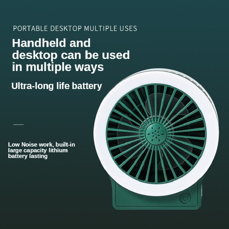 Folding Retractable LED Fan