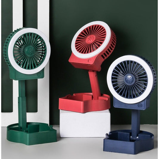 Buy Folding Retractable LED Fan from Funkyshop24, the Best online shopping website in India, Best Quality, Best Price, Fast Delivery. Visit www.funkyshop24.com