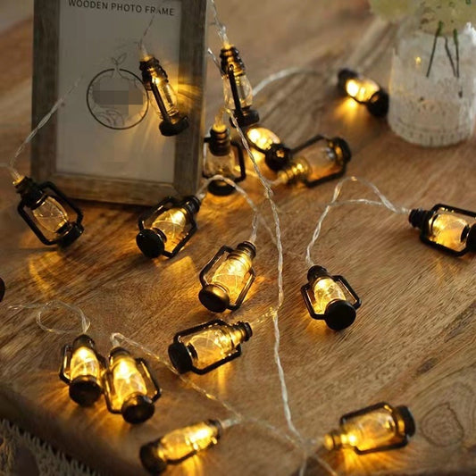 Retro Kerosene Bottle Fairy String Light