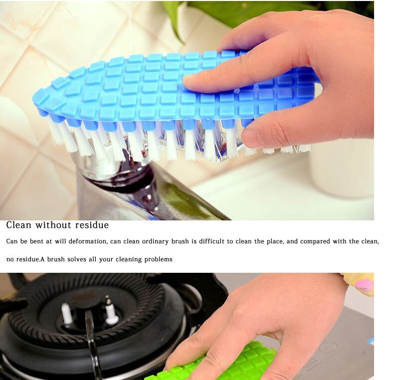 Flexible 360 Degree Cleaning Brush