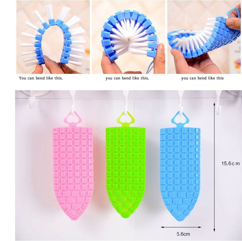 Flexible 360 Degree Cleaning Brush