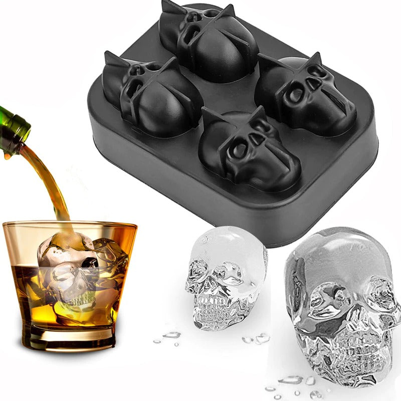 Buy 3D Skull Silicone Mold from Funkyshop24, the Best online shopping website in India, Best Quality, Best Price, Fast Delivery. Visit www.funkyshop24.com