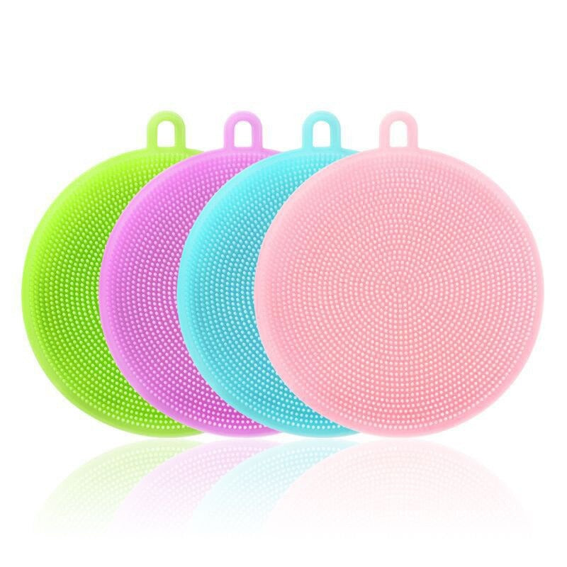 Buy Silicone Dishcloth Set of 5 Multicolor from Funkyshop24, the Best online shopping website in India, Best Quality, Best Price, Fast Delivery. Visit www.funkyshop24.com