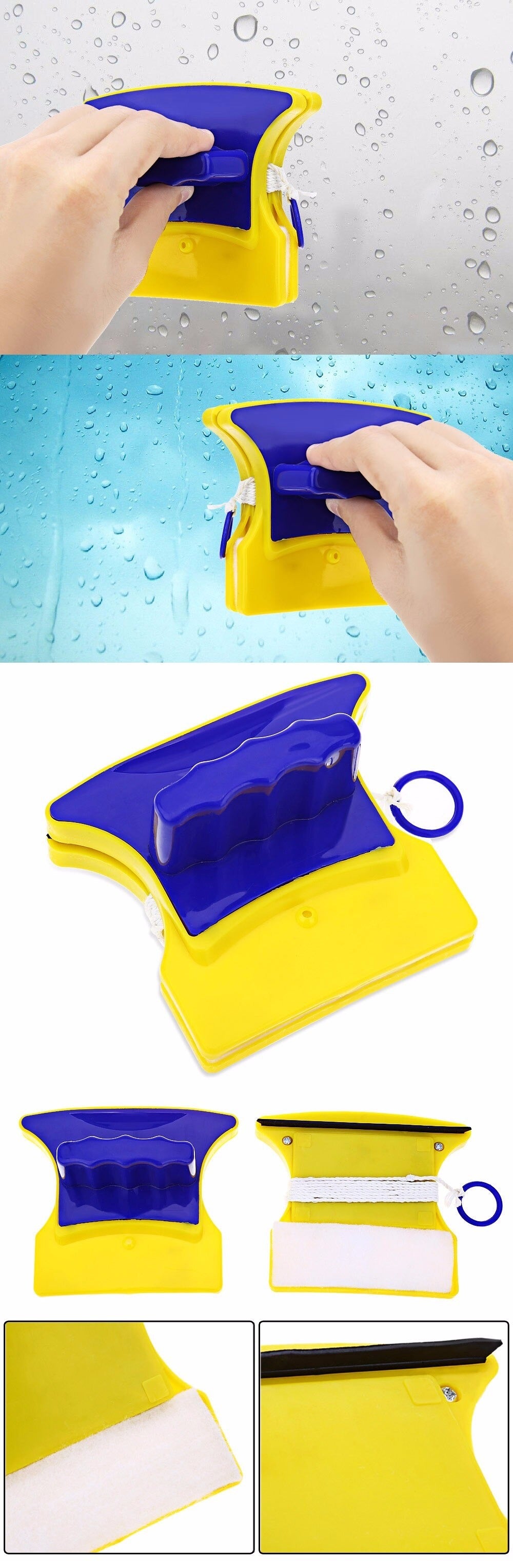 Buy Magnetic Double Sides Window Glass Cleaners from Funkyshop24, the Best online shopping website in India, Best Quality, Best Price, Fast Delivery. Visit www.funkyshop24.com