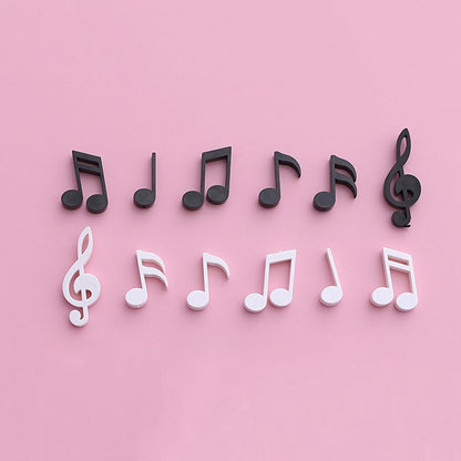 Musical Note Magnets - 6Pcs/Set