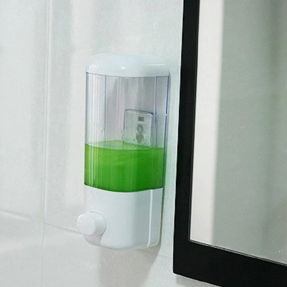 150ML Wall Mounted Soap Dispenser Bathroom Sanitizer Shampoo Shower Gel Container Bottle