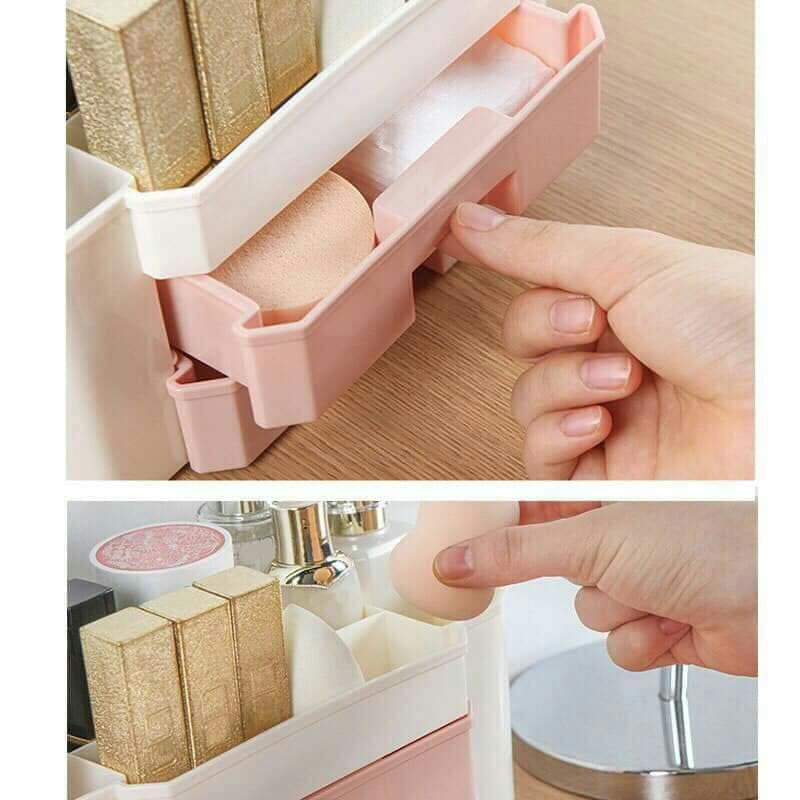 Desk Organizer Double Drawer