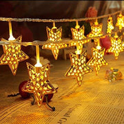 Star Gold String Lights