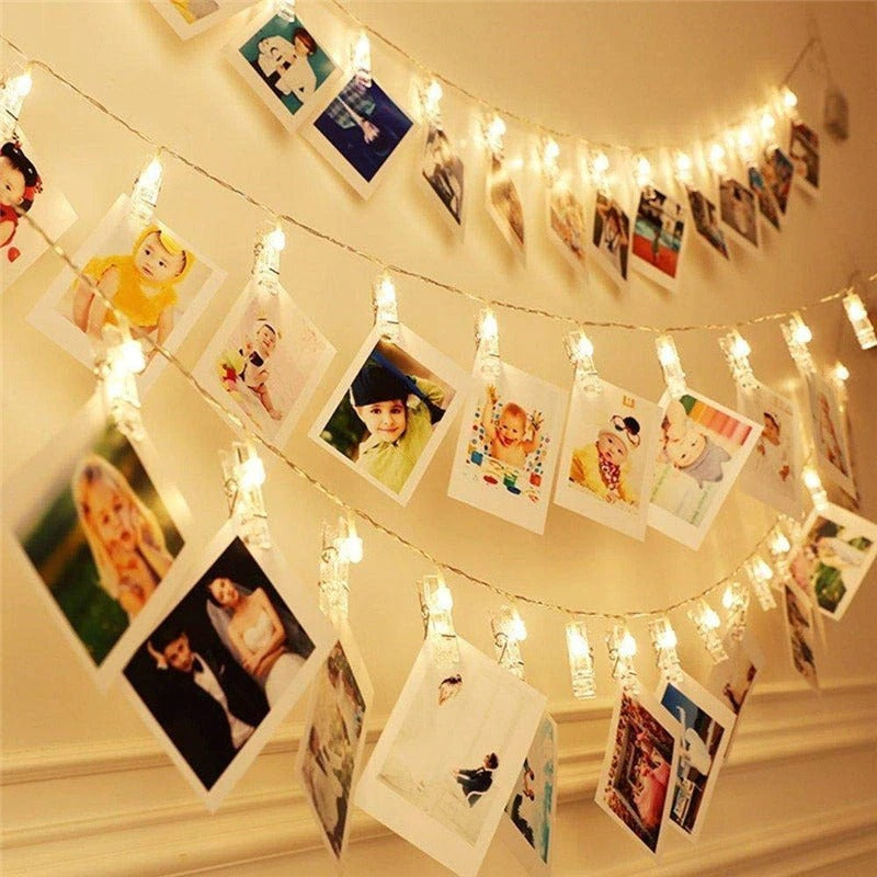 Photo Clips Lights - Warm White LED