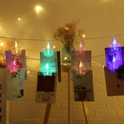 Star Photo Clip Lights