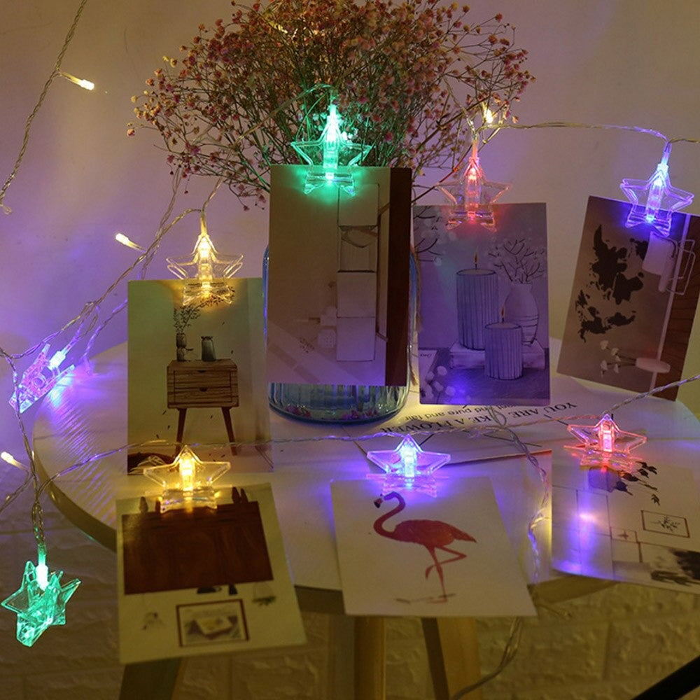 Star Photo Clip Lights