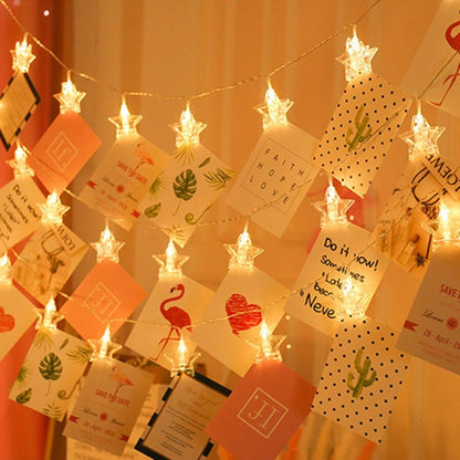 Star Photo Clip Lights