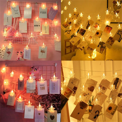 Star Photo Clip Lights