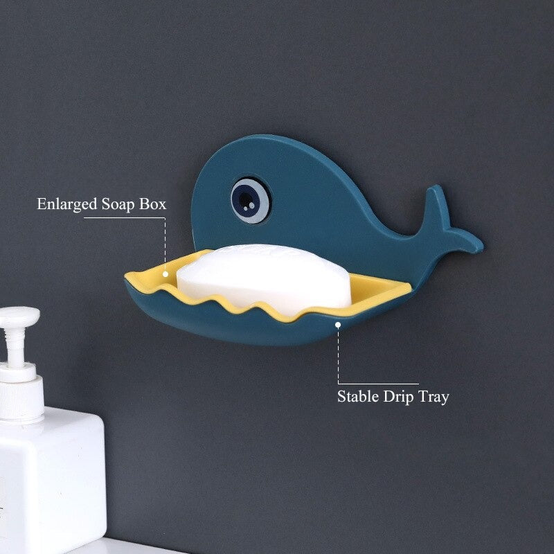 Whale Shape Soap Box