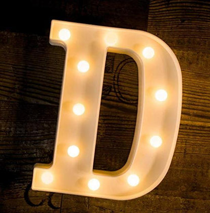 Marquee Letter Lights - Alphabet 8.5" / 22cm Height