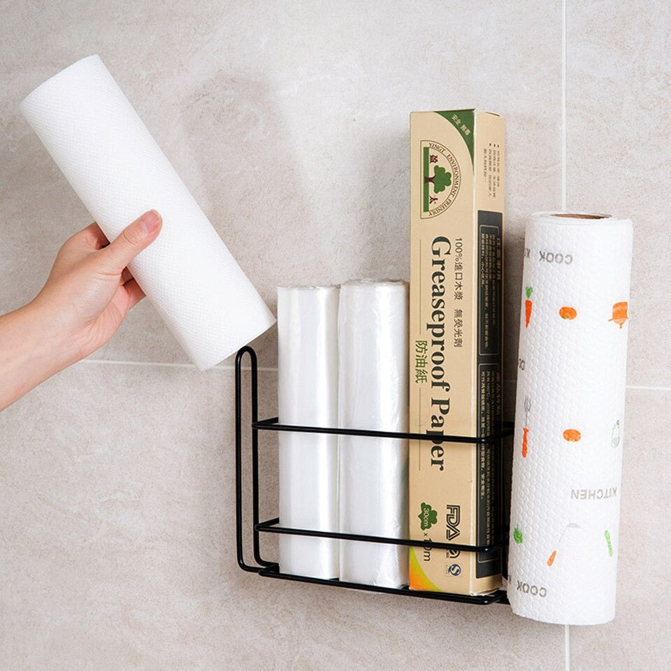 Plastic Wrap Storage Rack