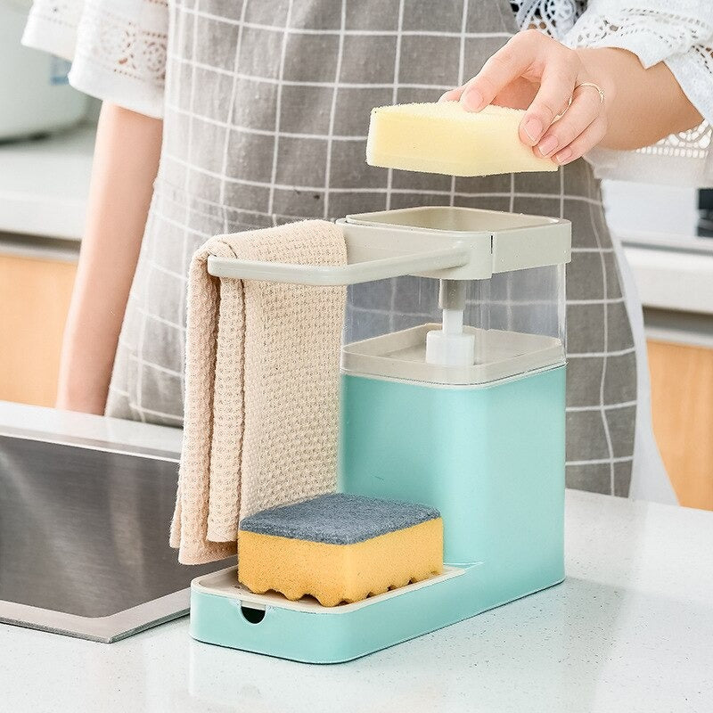 Multifunction Kitchen Soap Dispenser