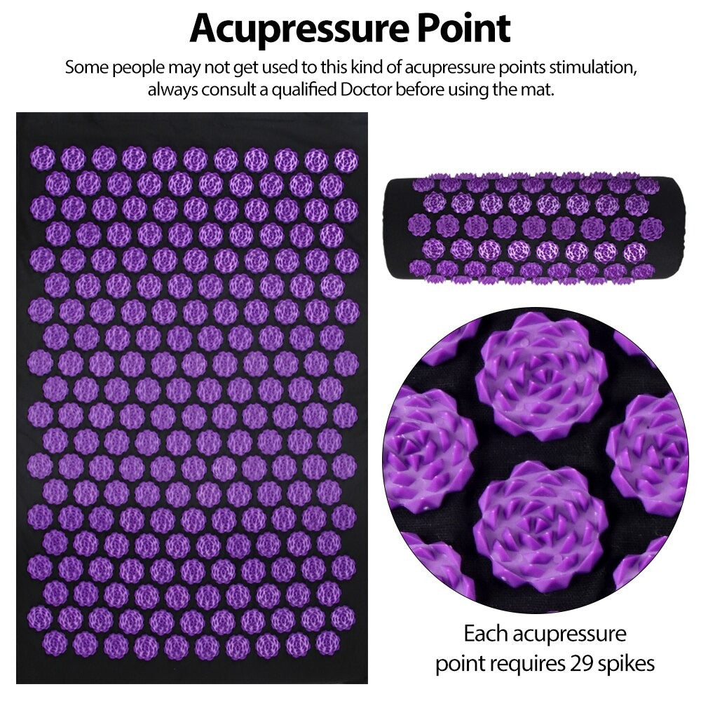 Acupressure Massage Mat - Assorted