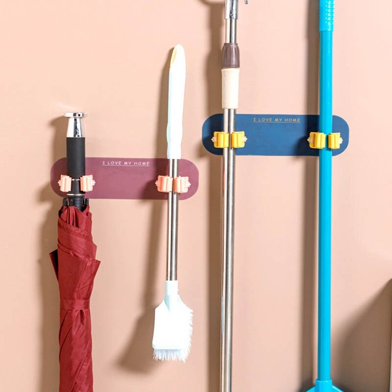 Double Hook Mop Holder - Assorted