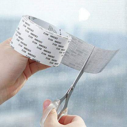 2MTR Window Net Anti-Mosquito Mesh Sticky Wires Patch Repair Tape