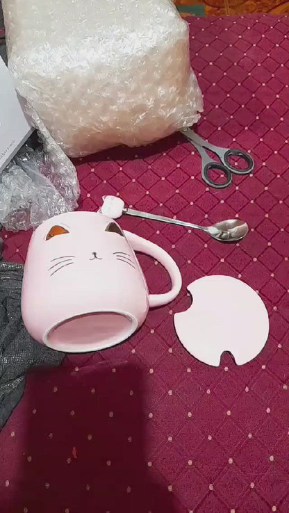 Cat Mustache - Mug