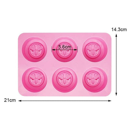 Bee Silicone Soap Mold