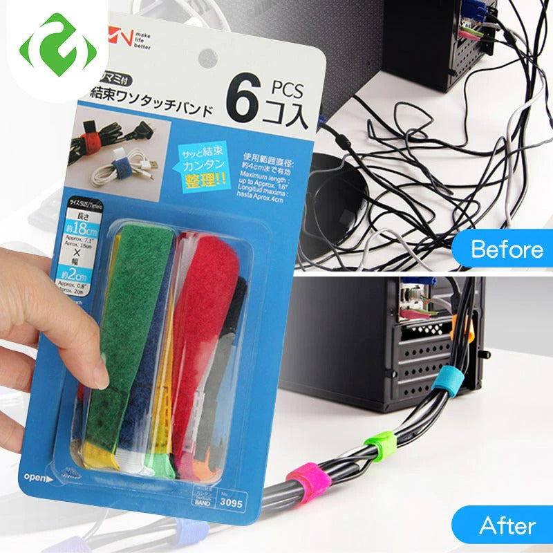 Cable Organizer - Set of 6