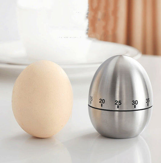 60 Minutes Stainless Steel Egg Timer Cooking Tool | FunkyShop24